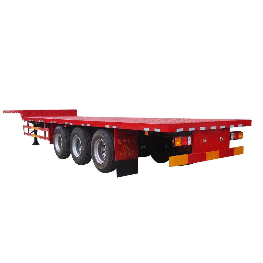 3車軸70トンドロップデッキセミトレーラー