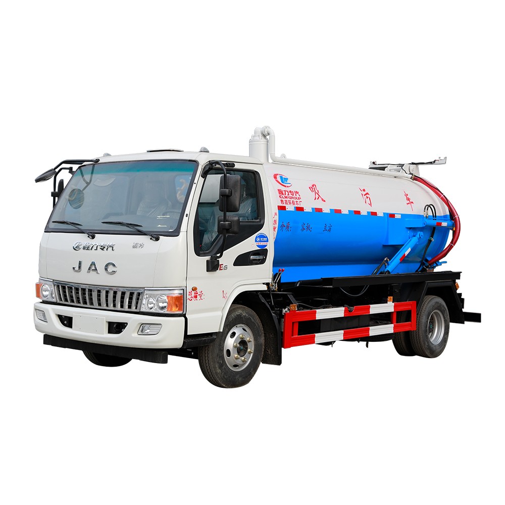 Jac 5Cbm下水タンクローリー